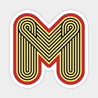 alphabet M Magnet