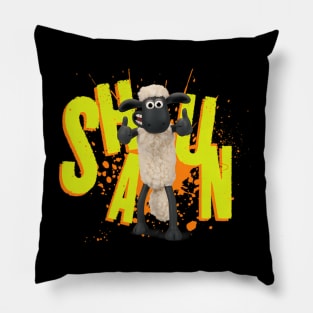 Vintage Shaun Cartoon TV Series The Sheep Pillow