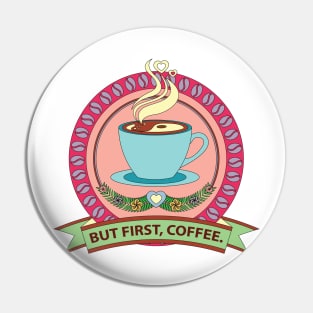 Coffee Dreamer Pin