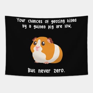 Never Zero Guinea Pig Tapestry