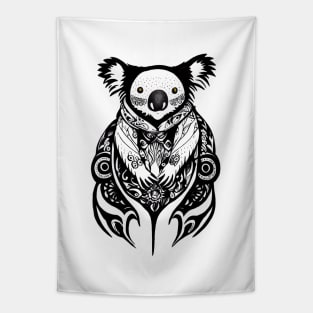 Koala Bear Wild Animal Nature Illustration Art Tattoo Tapestry