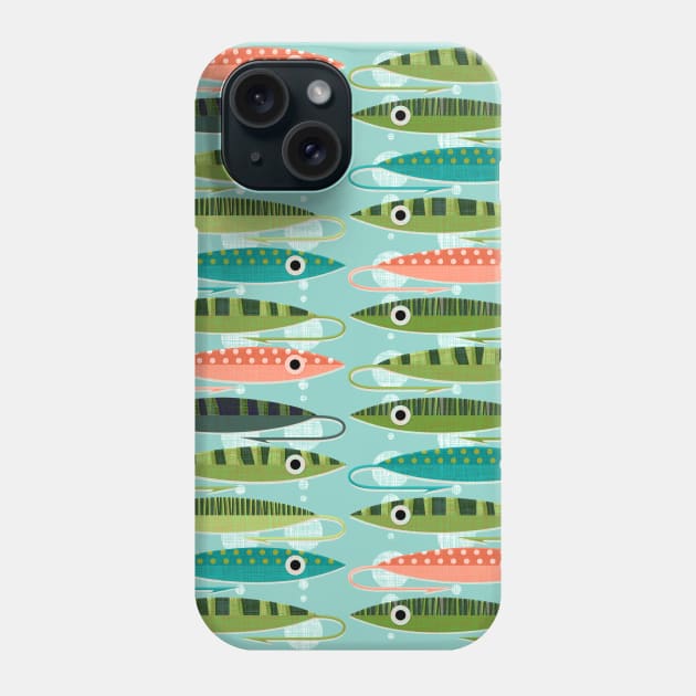 Fish Lure Phone Case by spellstone.studio