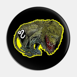 ZOMBIE ZODIAC : Leo Pin