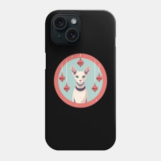 Oriental Shorthair Cat Xmas  Ornament, Love Cats Phone Case