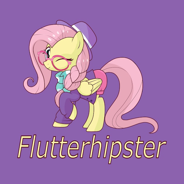 Flutterhipster by N0KKUN