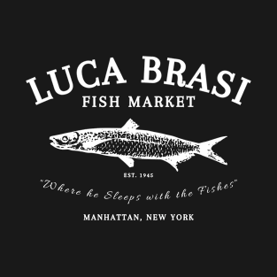 The Godfather - Luca Brasi Fish Market T-Shirt