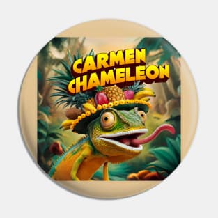 Carmen, Carmen, Carmen, Carmen Chameleon Pin