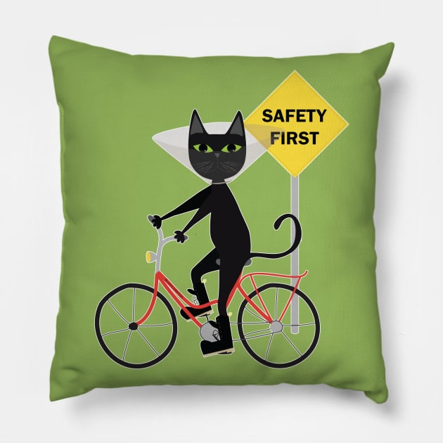 Safety first Pillow by uncutcreations