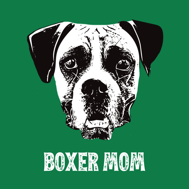 Boxer Mom Boxer Design by DoggyStyles