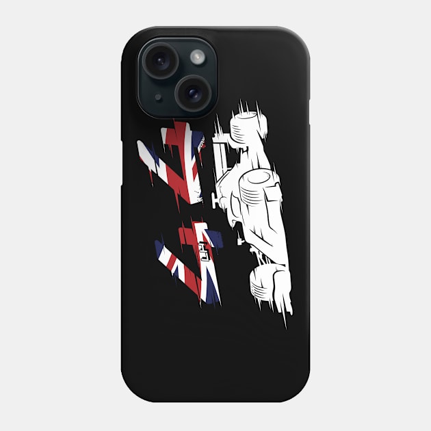 We Race On! 44 [Flag] Phone Case by DCLawrenceUK