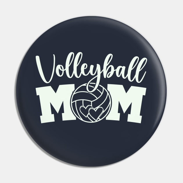 Practice Volleyball Mom Life Senior Volleyball Mama Mother's Day Pin by Nisrine