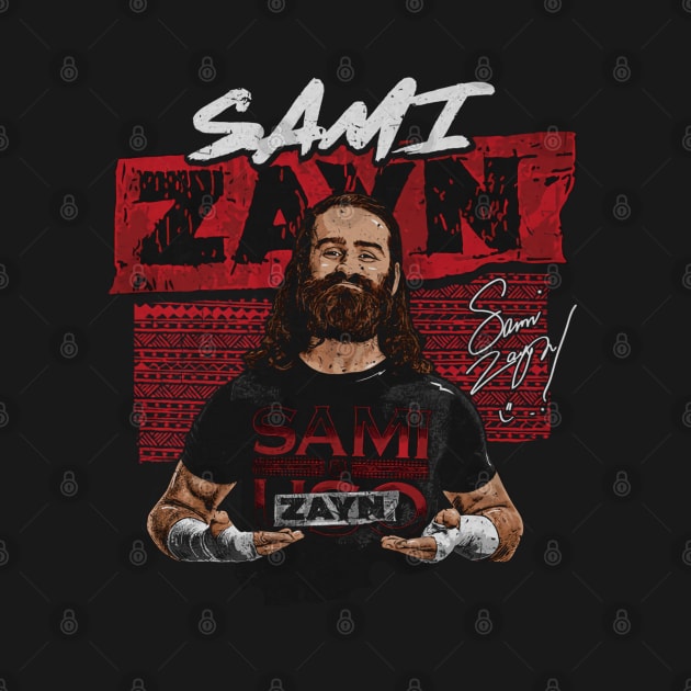 Sami Zayn Pose by MunMun_Design