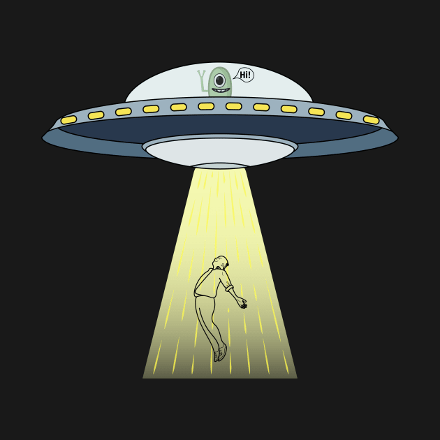 Alien Abduction UFO by MFD-Art