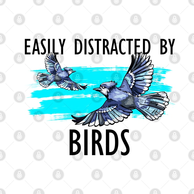 easily distracet ny birds by Jabinga