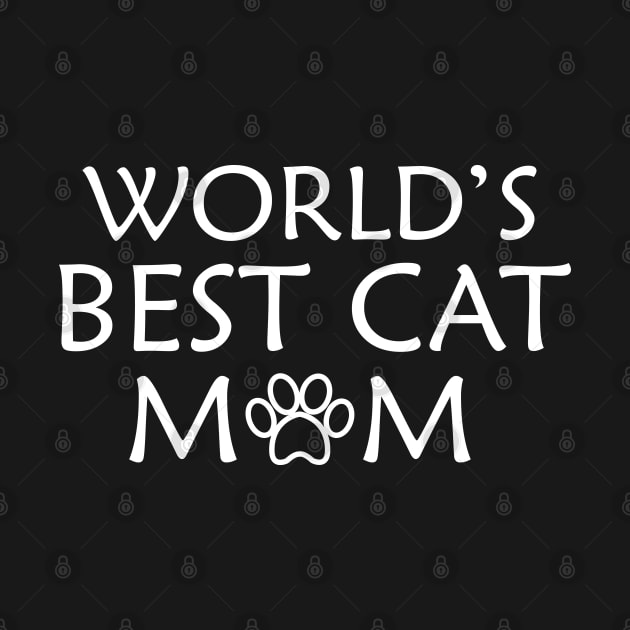 Cat Mom - World's best cat mom by KC Happy Shop