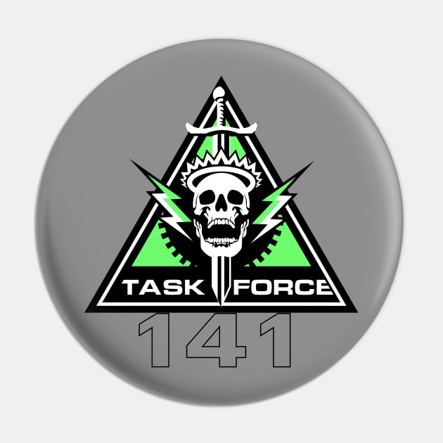 Call of Duty Modern Warfare 2 Task Force 141 emblem Pin by MaxDeSanje 