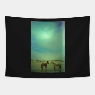 Wild Horses of Cumberland Island Tapestry