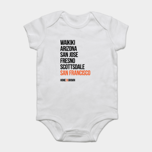 san francisco giants baby jersey