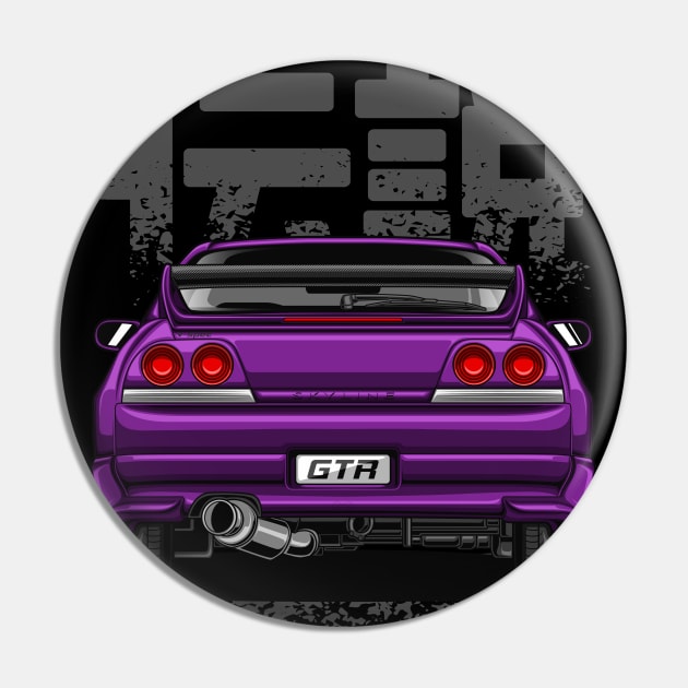 Monster Skyline GTR R33 (Midnight Purple) Pin by Jiooji Project