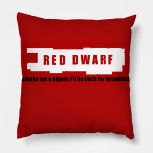 Red dwarf Pillow