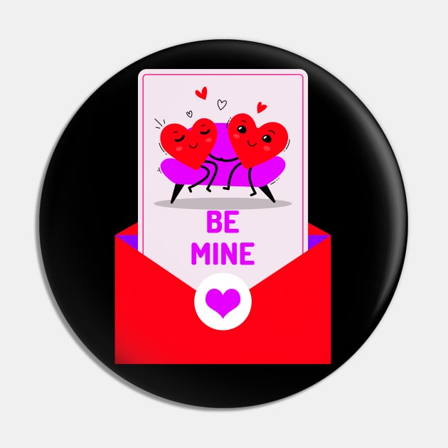 Be Mine Pin by TJWDraws