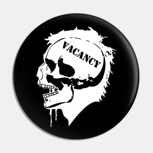 Cranial Vacancy logo white Pin