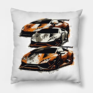 Lamborghini huracan Pillow