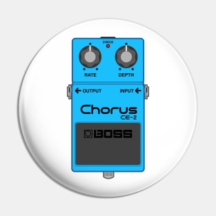 Boss CE-2 Chorus Guitar Effect Pedal Pin