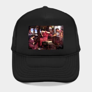 Penelope and her Suitors - John WIlliam Waterhouse Hat