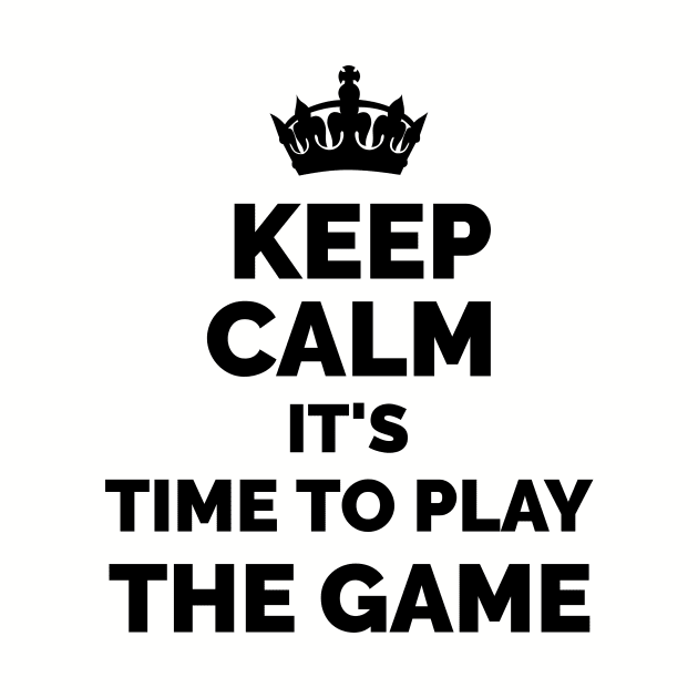 Keep Calm It's Time To Play The Game - WWE Triple H inspired by WizardingWorld