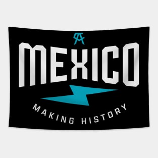 Canelo Alvarez Mexico Making History Tapestry