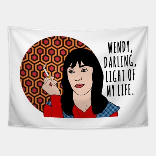 Wendy, darling, light of my life Tapestry