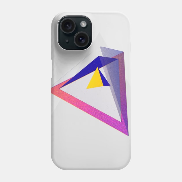 Pyramid Color Hoch Phone Case by EviRadauscher