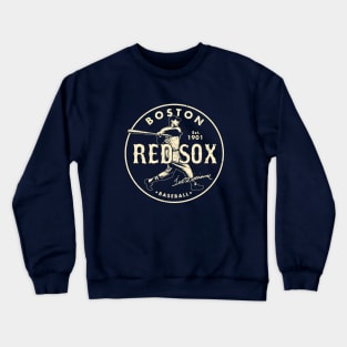 Gildan Boston Red Sox Logo Crewneck Sweatshirt White L