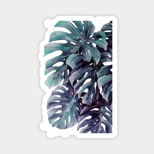 Monstera Leaves 11 Magnet