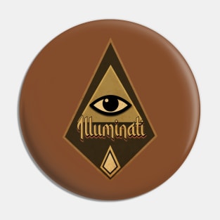 Illuminati God Pin