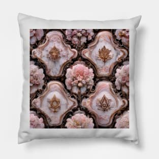 Ethereal rose V Pillow