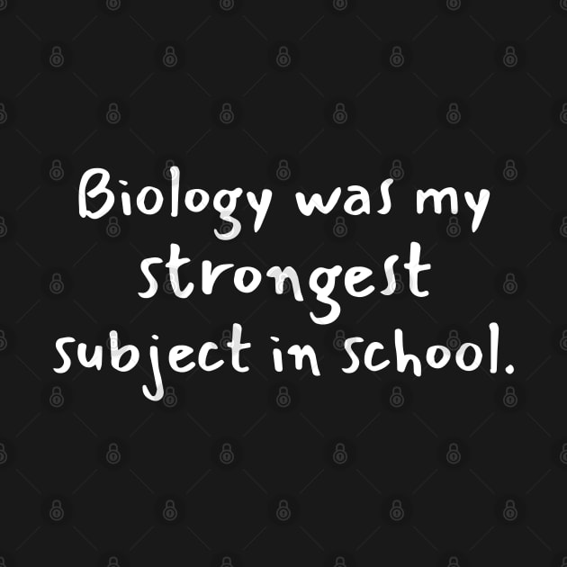 Biology was my strongest subject in school by CanvasCraft