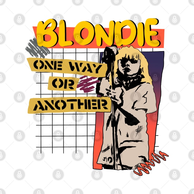 Blondie one way or another by Marjunai