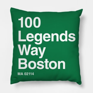 Boston Celtics Basketball Arena Pillow