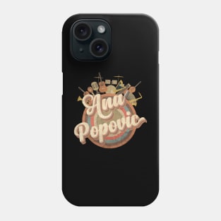 Retro Style Fan Art Design Ana Popovic Phone Case