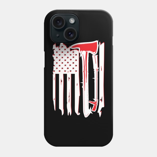 Firefighter Set of Irons Phone Case by WPHmedia