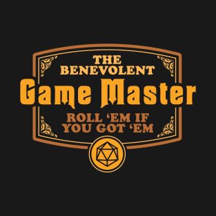 Dungeons & Dragons Game Master T-Shirt