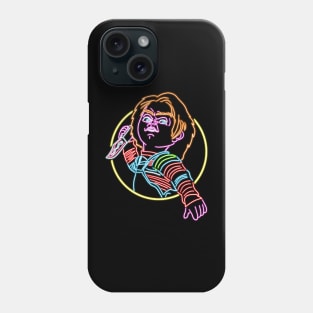 Chucky neon style Phone Case