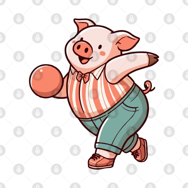 pig bowling by fikriamrullah