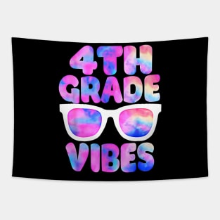 Back To School 4th Grade Vibes First Day Teacher Tapestry