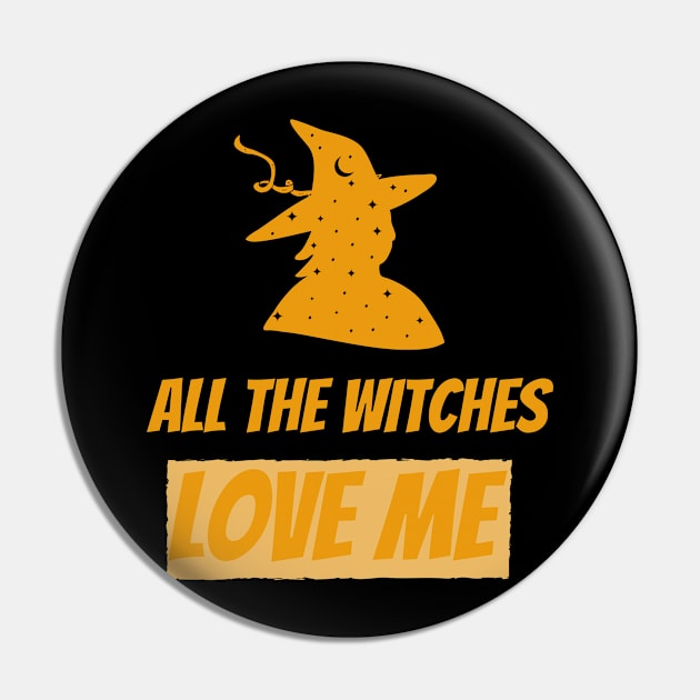 Witches love me Pin by Hija de Marte Tarot