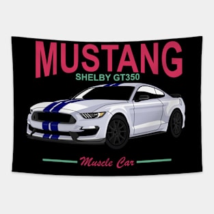 Shelby GT350 Muscle Cars Tapestry