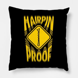 Hairpin Proof Pillow