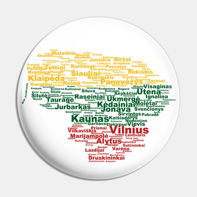 Lithuania on light background Pin by hyperactive